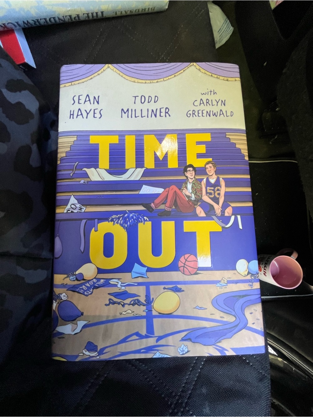 TIME OUT Illustrated Hardcover Book - Bold Purple & Yellow Cover
